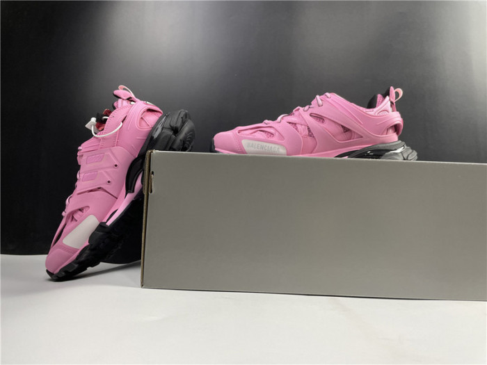 Ba1en*iaga track trainer pink black 542023w1gb85542