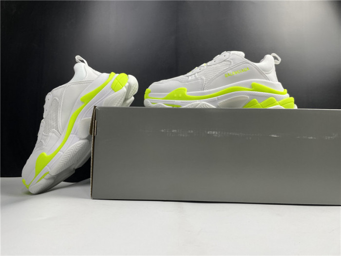Ba*len*cia*ga sneaker triple.s.gomma silver white 536737 w0901 9088