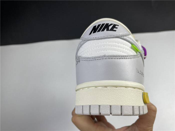 nike dunk low o-w lot 21 dm1602-100