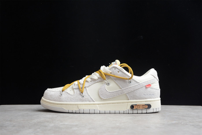 nike dunk low o-w lot 37 dj0950-105