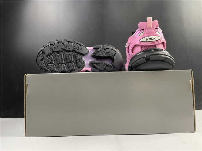 Ba1en*iaga track trainer pink black 542023w1gb85542