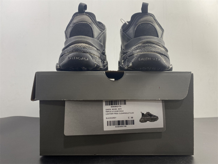 blcg sneaker triple.s.gomma grey black 524039 w03b5 9870