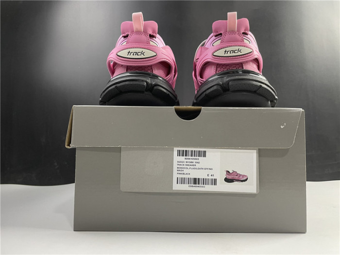 Ba1en*iaga track trainer pink black 542023w1gb85542