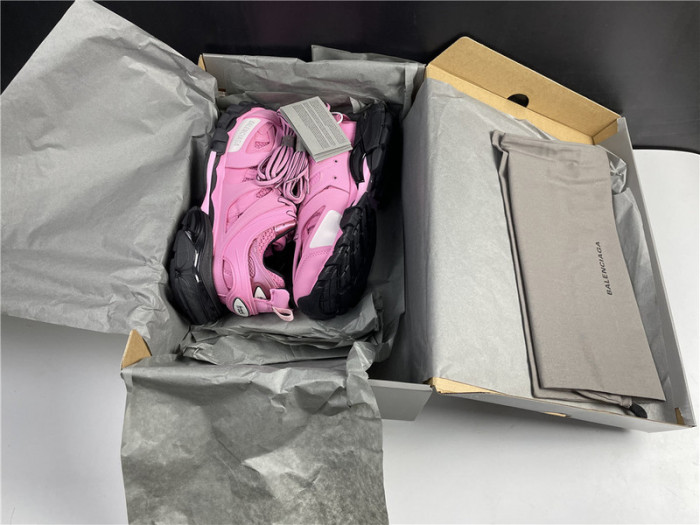 Ba1en*iaga track trainer pink black 542023w1gb85542
