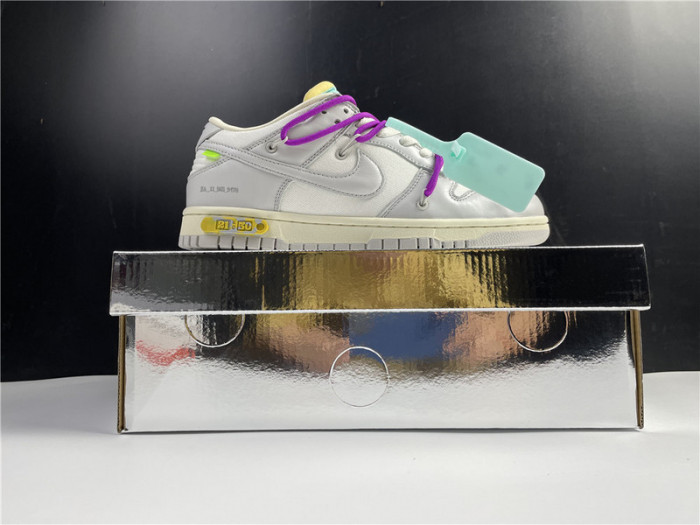 nike dunk low o-w lot 21 dm1602-100