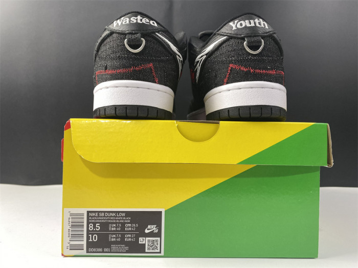 nike sb dunk low wasted youth - dd8386-001