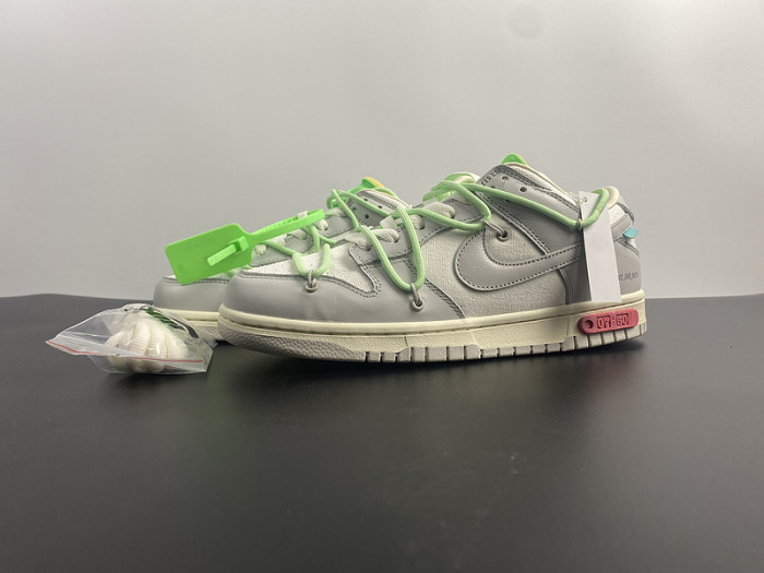 nike dunk low o-w lot 7 dm1602-108