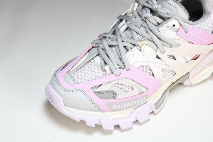 Ba1en*iaga track beige pink grey (women