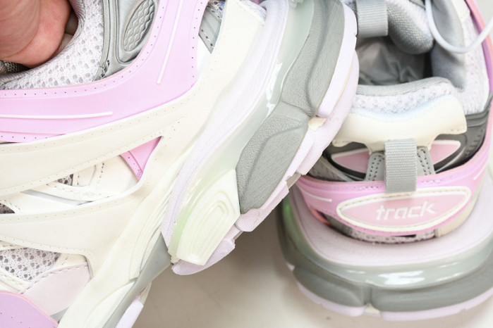 Ba1en*iaga track beige pink grey (women