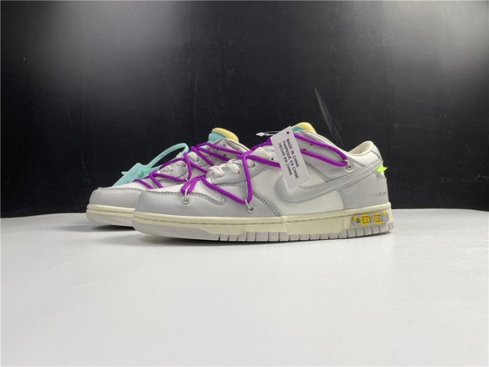 nike dunk low o-w lot 21 dm1602-100