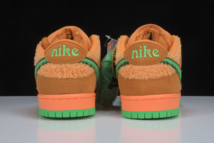 grateful dead nike sb dunk low orange bear cj5378-800
