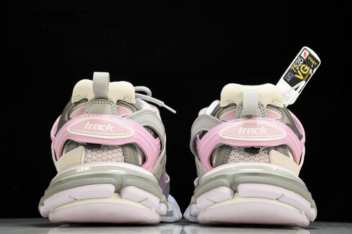 Ba1en*iaga track beige pink grey (women