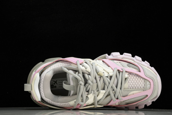 Ba1en*iaga track beige pink grey (women