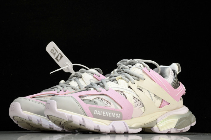 Ba1en*iaga track beige pink grey (women