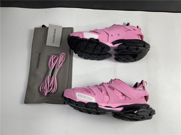 Ba1en*iaga track trainer pink black 542023w1gb85542