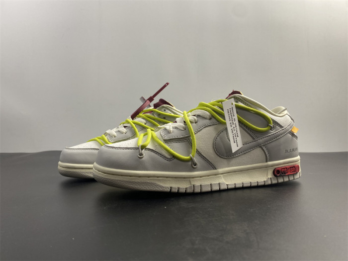 nike dunk low o-w lot 8 dm1602 106