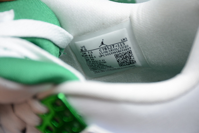 air jordan 4 retro metallic green ct8527-113