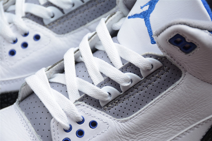 air jordan 3 retro white blue ct8532-145