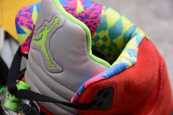 air jordan 5 solar orange what the cz5725-700