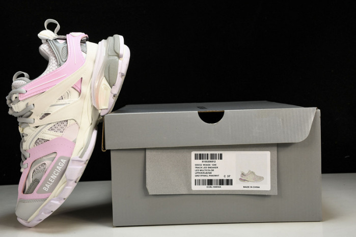 Ba1en*iaga track beige pink grey (women