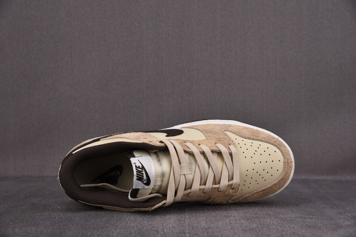 nike dunk low retro prm animal pack giraffe/cheetah dh7913-200