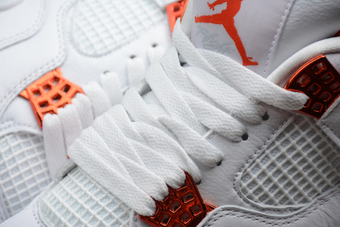 air jordan 4 retro metallic orange ct8527-118