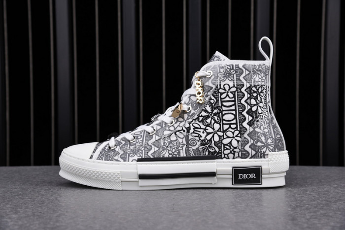 D*or b23 oblique high top sneaker