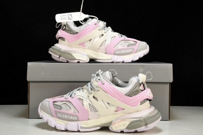 Ba1en*iaga track beige pink grey (women