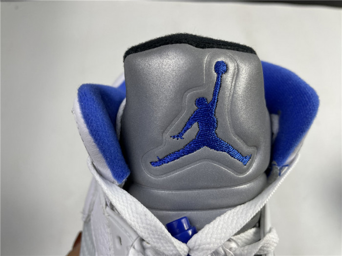air jordan 5 retro white stealth (2021) dd0587-140