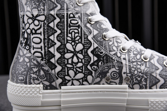 D*or b23 oblique high top sneaker