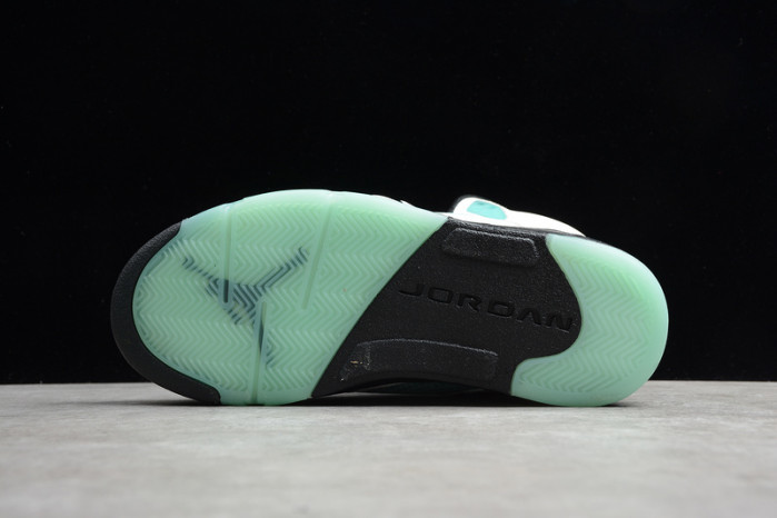 air jordan 5 retro island green cn2932-100