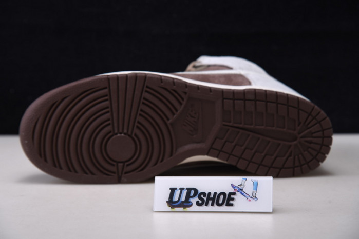 nike dunk high light chocolate dh5348-100