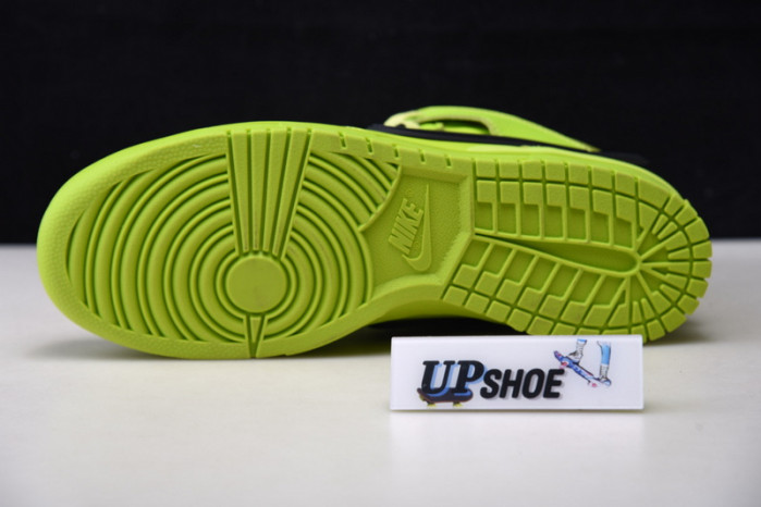 nike dunk high ambush flash lime cu7544-300