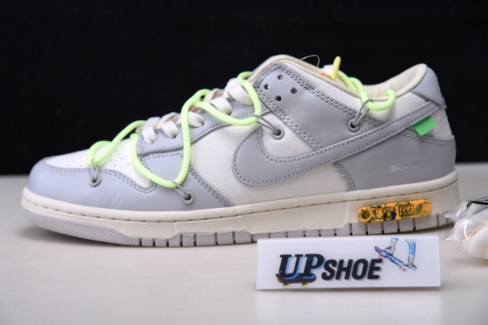nike dunk low o-w lot 43 dm1602-128
