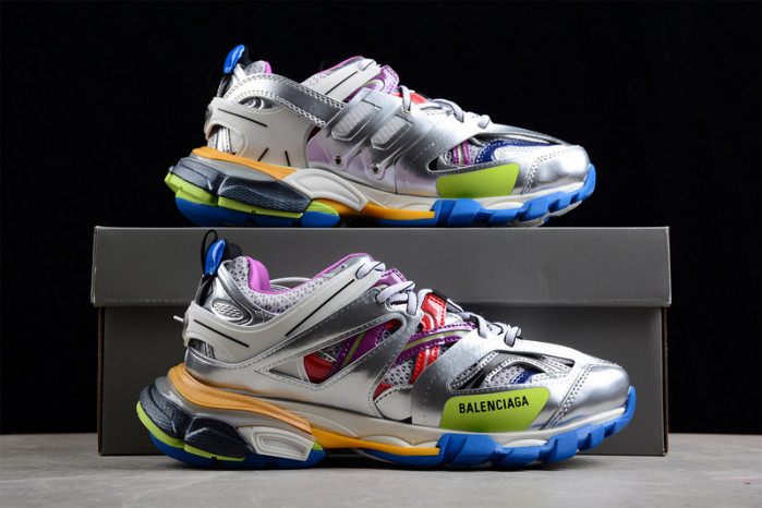 Ba1en*iaga track low top sneakers in multicolor 542436 w2fsa 8123
