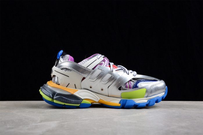 Ba1en*iaga track low top sneakers in multicolor 542436 w2fsa 8123