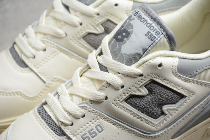 new Ba1an*e 550 aaime leon dore white grey bb550ale