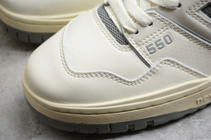 new Ba1an*e 550 aaime leon dore white grey bb550ale