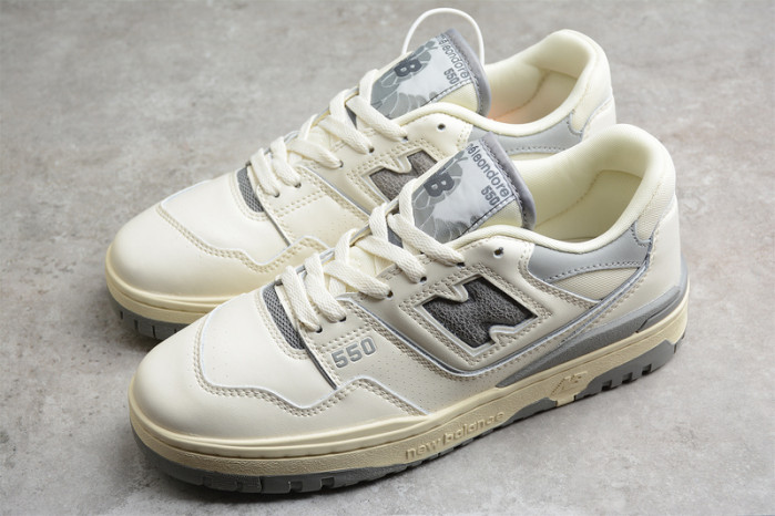 new Ba1an*e 550 aaime leon dore white grey bb550ale